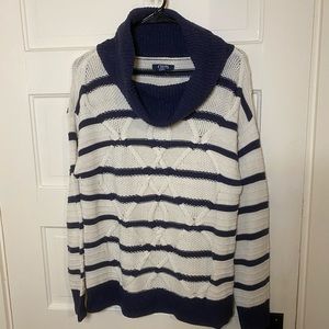 Women’s cowl neck sweater